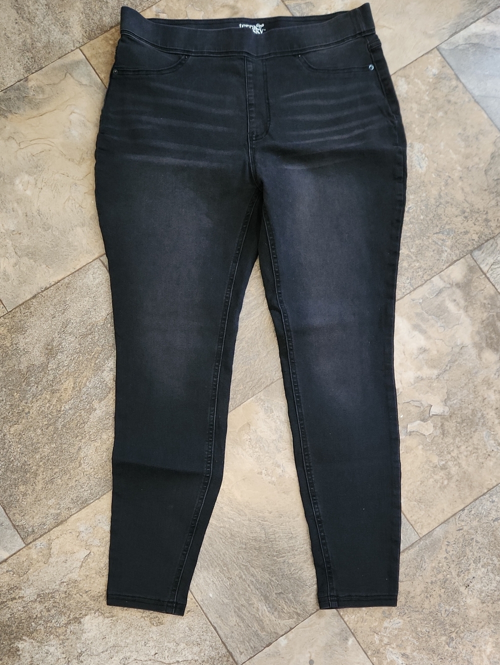 Terra & Sky Black Stretch Jeggings